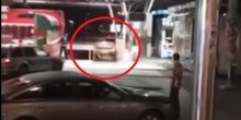 Scena iz filma u Banjaluci: Policija ga jurila, a on vozilom pobjegao niz stepenice(VIDEO)