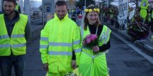 Francuska: Na protestima rodila se ljubav, venčanje 