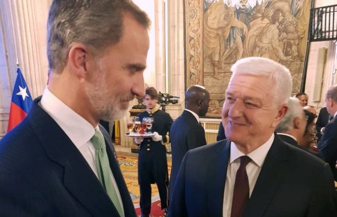 Marković na prijemu kod kralja Španije