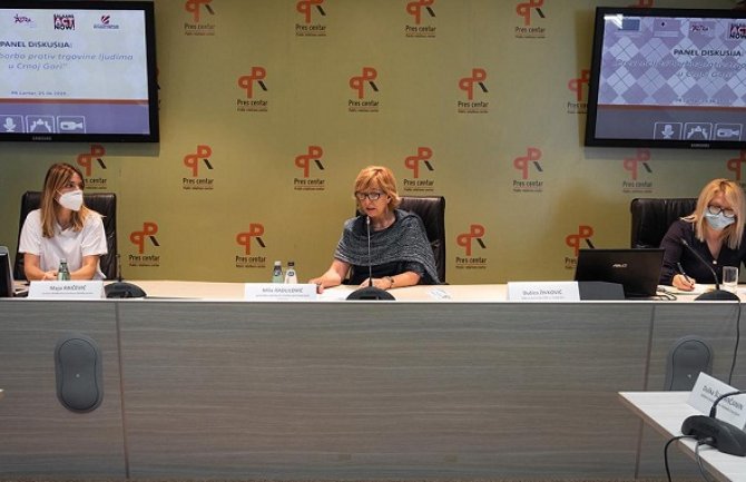 Direktna podrška žrtvama trgovine ljudima je najvažnija, a ona trenutno izostaje u Crnoj Gori