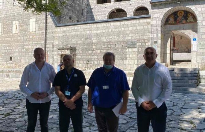 Joković posjetio prijestonicu Cetinje i obišao Cetinjski manastir