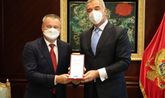 Nagiju medalja za zasluge: Ne dozvolite nikom da pomjeri ono što je do sada Crna Gora ostvarila