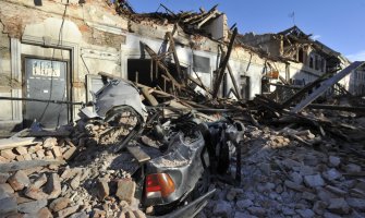 Zemljotres u Hrvatskoj oštetio 2.000 objekata