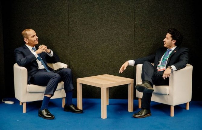 Abazović - Al Tani: Crna Gora na putu da postane svjetski investicioni hit