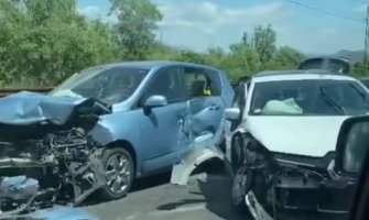 Lančani sudar kod Vranjine, ima povrijeđenih