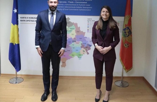 Srzentić i Krasniqi: Crna Gora i Kosovo dijele zajedničke vrijednosti i viziju budućnosti u Evropi