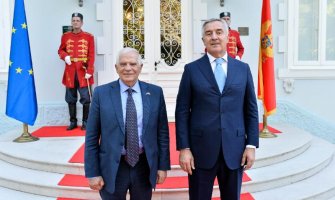 Đukanović dočekao u Rezidenciji na Cetinju Borelja 