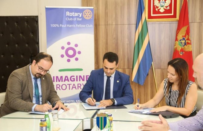 Opština Bar, Rotary District 2483 i Rotary Klub Bar: Zajedničkim aktivnostima u korist i za potrebe gradjana Bara 