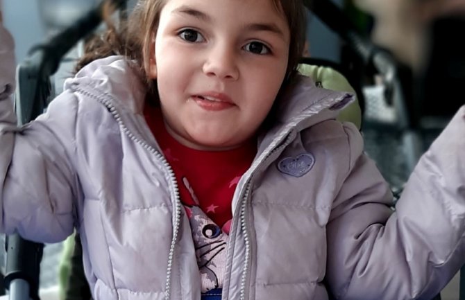 Za operaciju šestogodišnje Jovane Dedić obezbijeđeno 7.478 eura!