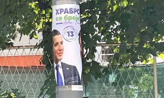 Mašković: Demokrate i URA ukrašavanjem Podgorice predizbornim plakatima pokazuju neosviješćenost za očuvanje životne sredine