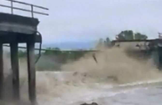 Srušio se most u Mrčajevcima kod Čačka