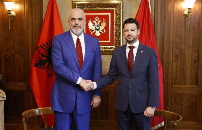 Milatović: Naši odnosi sa Albanijom odličan primjer za zemlje regiona