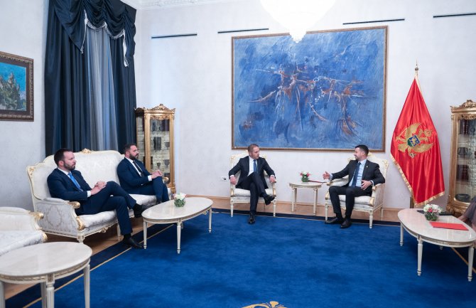 Predstavnici SD-a kod Milatovića na konsultacije o mandataru za sastav nove Vlade