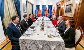 Milatović priredio radnu večeru u čast Ursule fon der Lajen