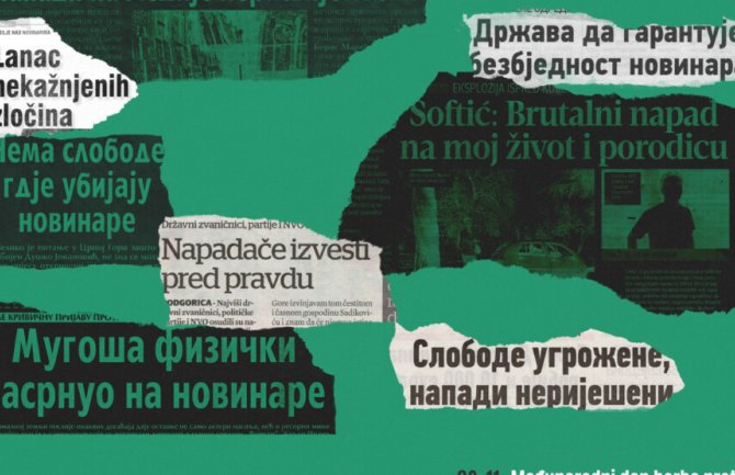 CGO: I dalje bez sigurnog ambijenta za rad novinara u Crnoj Gori