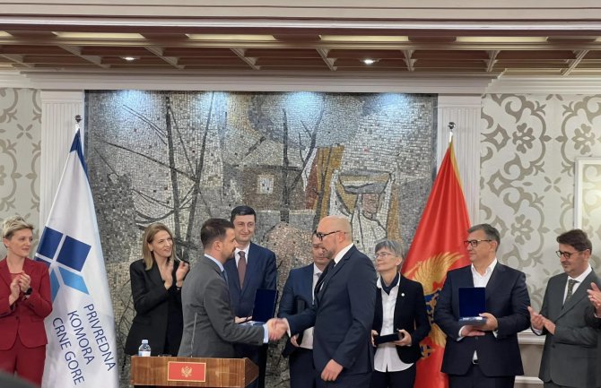 Dodijeljene nagrade Privredne komore Crne Gore