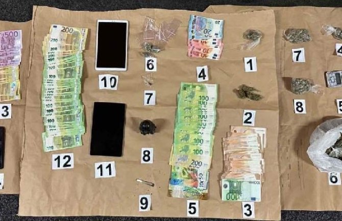 Budva: Hapšenje zbog ulične prodaje droge