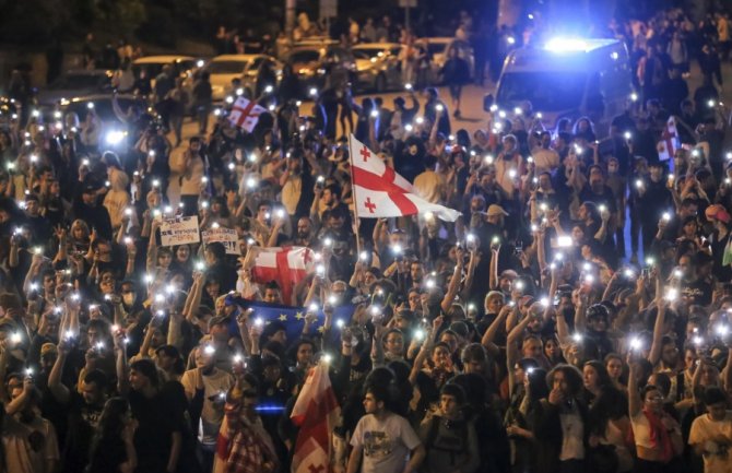 U Gruziji ponovo protest protiv spornog zakona o stranom miješanju
